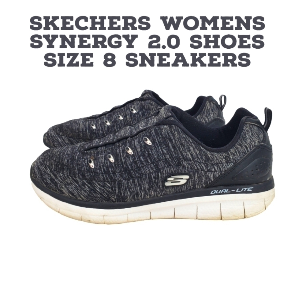Skechers Womens Synergy 2.0 Shoes Size 8 Sneakers